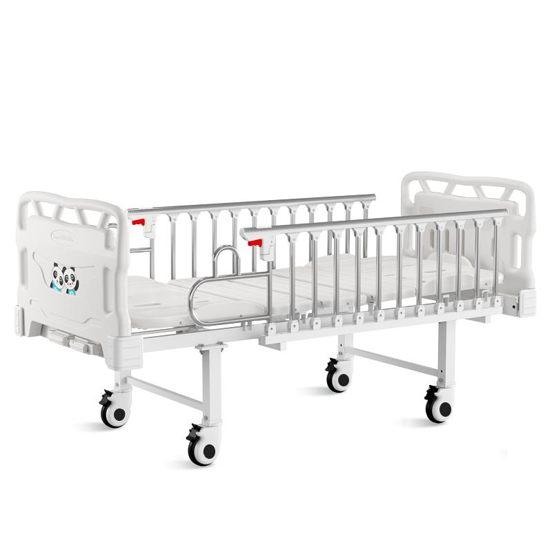 Paediatric Bed with Collapsible Railings