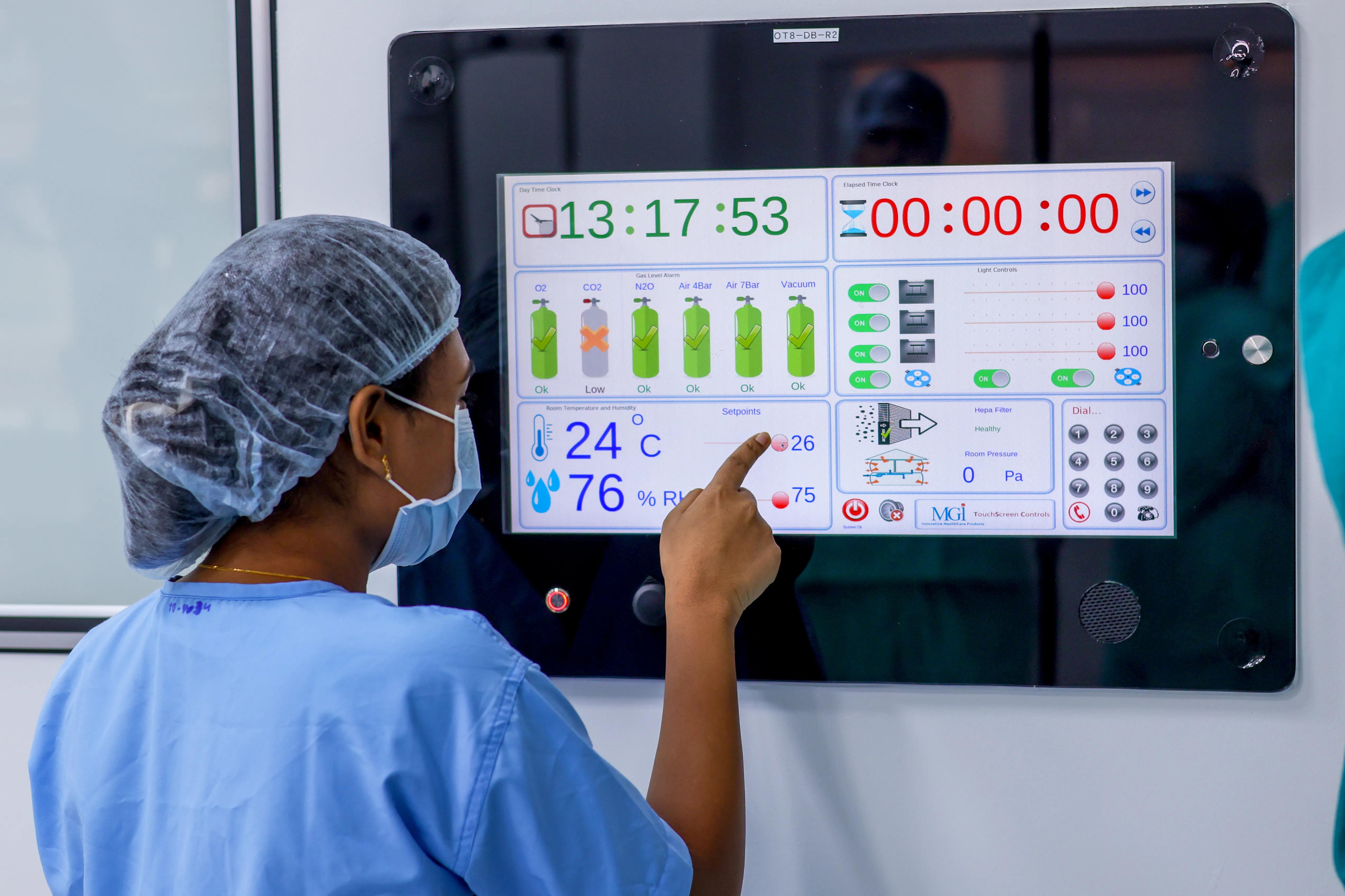 OT Control Panel & X-Ray View Box